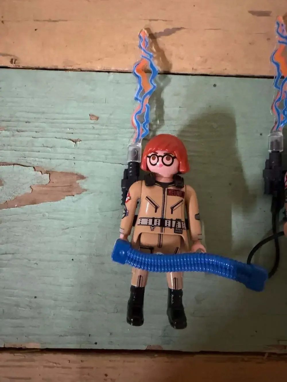 Playmobil Ghostbusters Figures (Janine Melnitz, Ray Stantz, Winston Zeddemore)